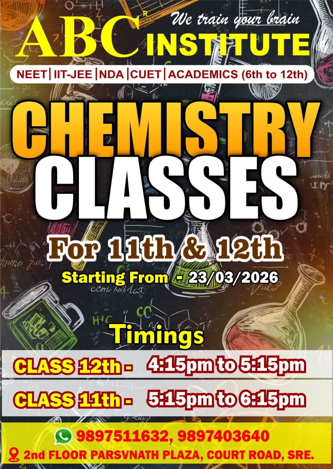Class 11 Foundation glimpse 2