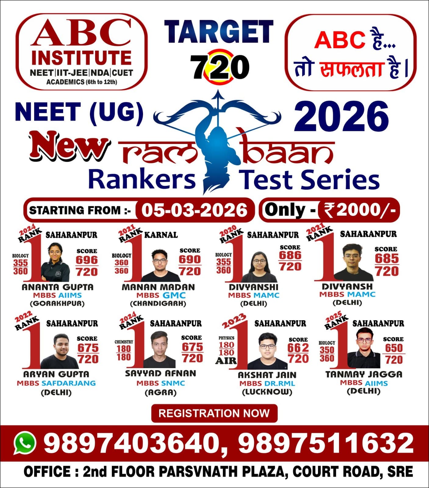 NEET Rankers