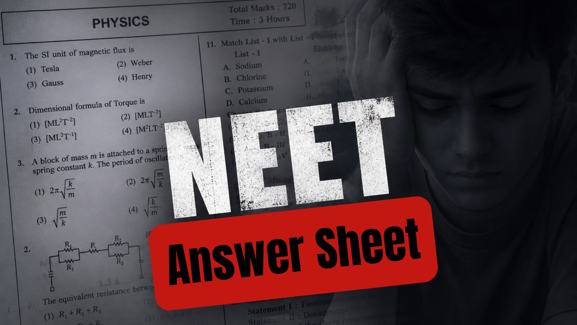 NEET Answer Key 2026 Releasing Today at 5 PM: Be Ready to Check Solutions